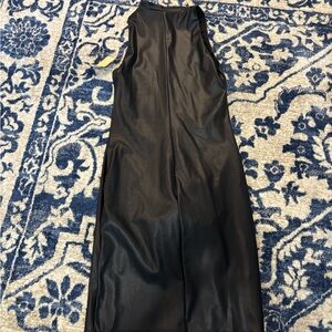 Sleek Black Sleeveless Dress